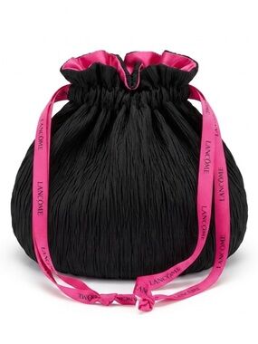 Lancôme New Reversible Drawstring Makeup Cosmetic Bag